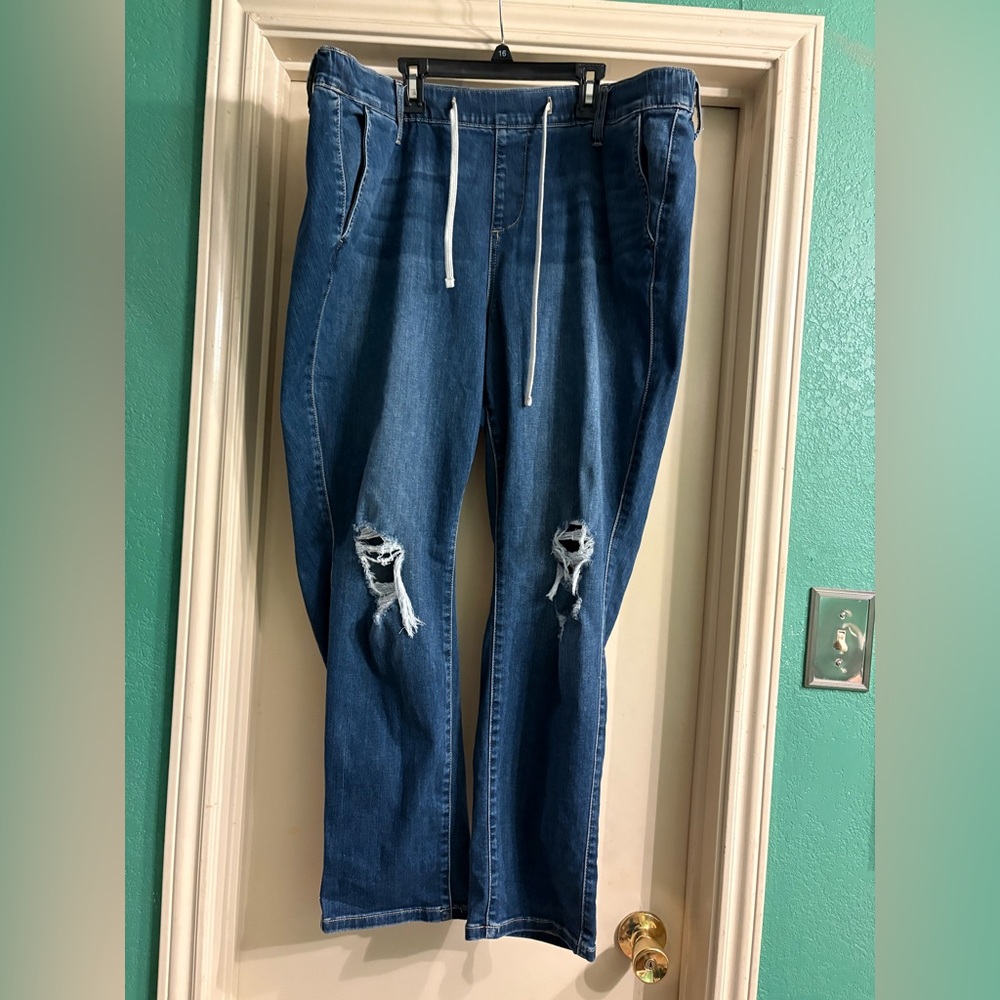 Torrid Feel the Fit Jeans with Destroyed Knees